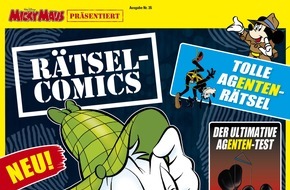 Egmont Ehapa Media GmbH: Purer Rätselcomic-Spaß in Micky Maus-Sonderausgabe