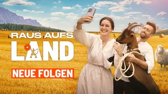 ARD Mediathek: "Raus aufs Land" - Staffel 3: neue Geschichten, neue Gesichter, neue Folgen ab 21. Januar in der ARD Mediathek