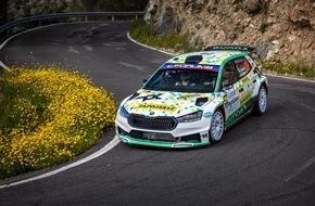 Skoda Auto Deutschland GmbH: Rallye Italien Sardinien: Škoda Crews jagen weitere WRC2-Meisterschaftspunkte