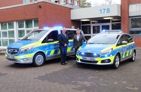Kreispolizeibehörde Rhein-Kreis Neuss: POL-NE: Neue Funkstreifenwagen für die Polizei im Rhein-Kreis Neuss