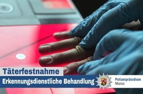 Polizeipräsidium Mainz: POL-PPMZ: Mainz-Hechtsheim - Autoreifendieb festgenommen