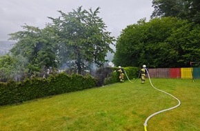 Feuerwehr Plettenberg: FW-PL: Mehrere Anrufer melden starke Rauchentwicklung in der Kersmecke