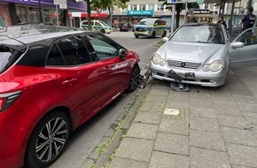 Polizei Hagen: POL-HA: Verfolgungsfahrt endet in Verkehrsunfall
