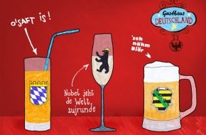 The Fork: Nur Saft auf der Wiesn?
Die aktuelle Bookatable-Umfrage zu Deutschlands Esskultur deckt auf: Bayern trinken am liebsten Säfte (BILD)
