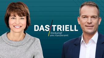 ARD Das Erste: Oliver Köhr moderiert - Anne Will analysiert / Der Triell-Abend mit den drei Kanzlerkandidat:innen am Sonntag, 12. September, in der ARD