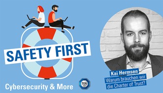 TÜV SÜD AG: TÜV SÜD-Podcast "Safety First": Zwei Jahre Charter of Trust