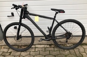 Polizei Gütersloh: POL-GT: Hochwertiges Mountainbike sichergestellt - Eigentümer gesucht