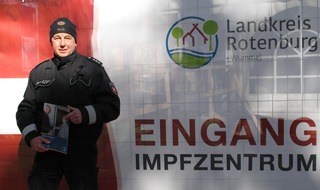 Polizeiinspektion Rotenburg: POL-ROW: ++ Polizeiliche Kriminalprävention am Impfzentrum ++