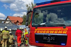 Feuerwehr Dresden: FW Dresden: Eine verletze Person nach Verkehrsunfall