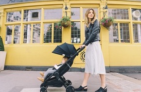 ERGObaby: Neuheit: Ergobaby präsentiert erstmalig in Deutschland einen Buggy, den Metro Compact City Stroller - und schickt das kompakte Leichtgewicht ins All