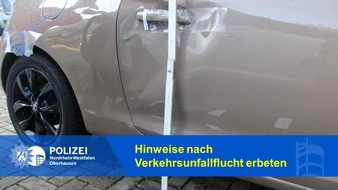 Polizeipräsidium Oberhausen: POL-OB: Hinweise nach Verkehrsunfallflucht erbeten