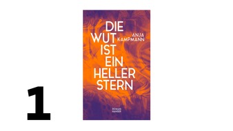 SWR - Südwestrundfunk: 1. Platz der SWR Bestenliste im November 2025: "Die Wut ist ein heller Stern" / Roman von Anja Kampmann/ 10 neue Leseempfehlungen für November auf SWR.de/bestenliste