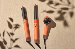 Dyson GmbH: Ein endloser Sommer: Dysons neue Farbedition Ceramic Apricot und Topaz ist ab sofort erh&auml;ltlich