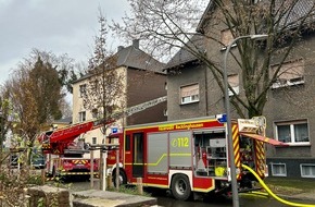 Feuerwehr Recklinghausen: FW-RE: Wohnungsbrand mit einer schwer verletzten Person