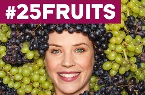 Messe Berlin GmbH: Social Media-Kampagne #25fruits zum 25. Geburtstag der FRUIT LOGISTICA startet jetzt