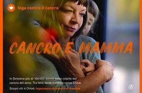 Krebsliga Schweiz: CANCRO E MAMMA: Il cancro del seno colpisce molte mamme