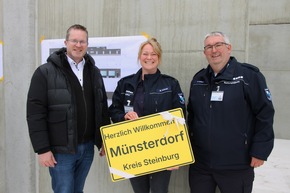 RKiSH: Richtfest f&uuml;r neue Rettungswache Nordoe: Klinikum Itzehoe und RKiSH st&auml;rken die Notfallversorgung der Region Rohbau steht nach weniger als f&uuml;nf Monaten Bauzeit | Einzug f&uuml;r Dezember 2026 geplant