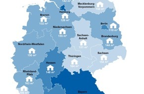 CHECK24 GmbH: Baufinanzierung: Kreditbedarf in München fast 200.000 Euro höher als in Leipzig