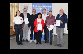 Polizeipräsidium Nordhessen - Kassel: POL-KS: Polizeipräsidium Nordhessen: Erneut 30 engagierte Sicherheitsberaterinnen und Sicherheitsberater für Senioren erfolgreich ausgebildet