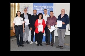 Polizeipr&auml;sidium Nordhessen: POL-KS: Polizeipr&auml;sidium Nordhessen: Erneut 30 engagierte Sicherheitsberaterinnen und Sicherheitsberater f&uuml;r Senioren erfolgreich ausgebildet