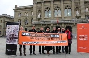 CSI Christian Solidarity International: Proteste in Genf und Bern: Blockade von Berg-Karabach sofort stoppen!