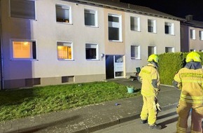 Feuerwehr Paderborn: FW Paderborn: Gemeldeter Zimmerbrand in der Gneisenaustra&szlig;e