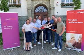 Westconnect GmbH: Gemeinde Lippetal und Westconnect nehmen Glasfasernetz in Betrieb