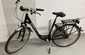 Landespolizeiinspektion Suhl: LPI-SHL: Fahrrad aufgefunden