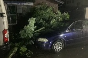 Feuerwehr Gelsenkirchen: FW-GE: Gewitter mit Starkregen über Gelsenkirchen