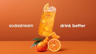 Nouveau positionnement, identité visionnaire, campagne progressive : Sodastream se réinvente et redéfinit la manière de consommer les boissons avec « Drink Better »