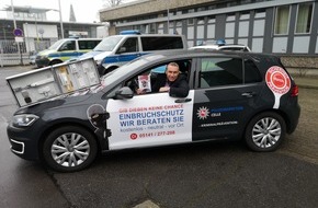 Polizeiinspektion Celle: POL-CE: Sicherheit durch Prävention - Polizei Celle zeigt mit neuem Fahrzeugoutfit Flagge gegen Einbrecher