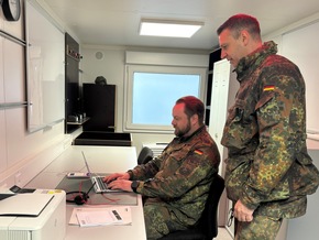 Übung National Guardian 2024: Territoriales Führungskommando nimmt mobilen Befehlsstand in Betrieb