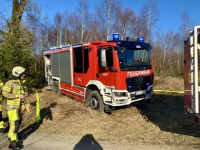 FW-MK: Erster Waldbrand des Jahres