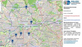 Polizeipräsidium Oberhausen: POL-OB: Wohnungseinbruchsradar für Oberhausen - Polizeiexperten beraten Sie kostenlos!