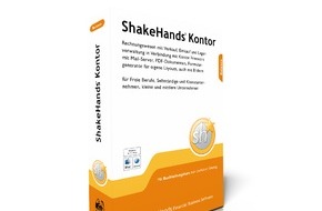 ShakeHands Software Ltd: Neue Buchhaltungssoftware ShakeHands Kontor 2015 für Privat und Haushalt unter Apple OS X und Microsoft Windows (BILD)