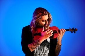Panta Rhei PR AG: Menuhin Festival Gstaad: David Garrett vereint bei Benefizkonzert legend&auml;re Stradivari- und Guarneri-Geigen