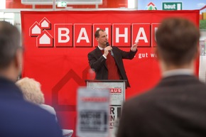 Topmodern und nachhaltig: Neues BAUHAUS in Düsseldorf-Rath wird eröffnet