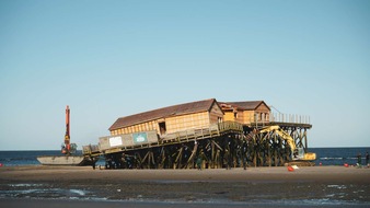 St. Peter-Ording: Abriss der alten Strandbar 54