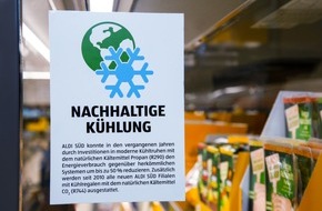 Unternehmensgruppe ALDI SÜD: ALDI SÜD installiert 1000. CO2-Kälteanlage