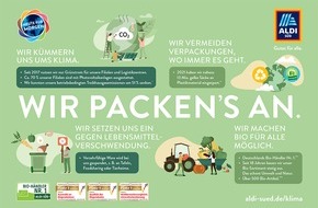 Unternehmensgruppe ALDI SÜD: Neue Kampagne: ALDI SÜD spricht über Umweltschutz