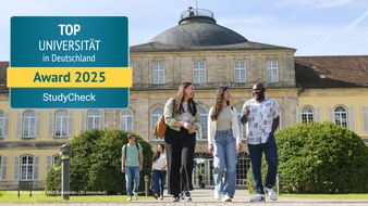 Universität Hohenheim: StudyCheck Award: Uni Hohenheim ist „Top Universität 2025“