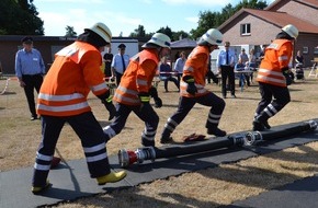 Kreisfeuerwehr Rotenburg (Wümme): FW-ROW: Leistungen auf den Punkt abgerufen +++ 41 Feuerwehrgruppen treten in Hönau-Lindorf zum Kreisleistungsvergleich der Feuerwehren an