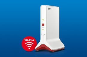 AVM GmbH: WLAN der Extraklasse: Neuer FRITZ!Repeater 6000 vereint Triband Wi-Fi 6 mit intelligenter Mesh-Technologie