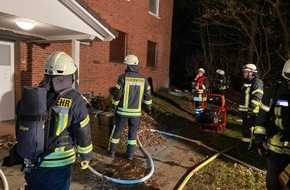 Kreisfeuerwehr Rotenburg (Wümme): FW-ROW: Feuer im Keller eines Mehrfamilienhauses