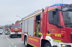 Feuerwehr Detmold: FW-DT: Gemeldete Explosion in Mehrfamilienhaus
