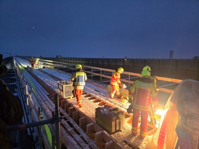 FW-RD: Brennende Acetylenflasche sorgt f&uuml;r umfangreiche Sperrungen auf der A7 und dem Nord-Ostsee-Kanal