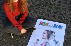 DAK-Gesundheit: bunt statt blau: Schülerin aus Eberswalde gewinnt Plakatwettbewerb gegen Komasaufen in Brandenburg