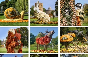 Erfurter Garten- und Ausstellungs gemeinnützige GmbH: Der Wald ruft - Kürbiszeit im egapark und Naturerlebnisse am Weltkindertag / Mit dem Freunde-Freitag im September oder der Familienwoche im Oktober richtig sparen