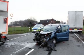 Kreispolizeibehörde Soest: POL-SO: Lippetal-Lippborg - Verkehrsunfall mit Personenschaden - Vollsperrung -Folgemeldung-