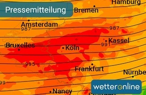 WetterOnline Meteorologische Dienstleistungen GmbH: Orkantief SABINE kommt Sonntag - Verkehrsbehinderungen zum Wochenbeginn